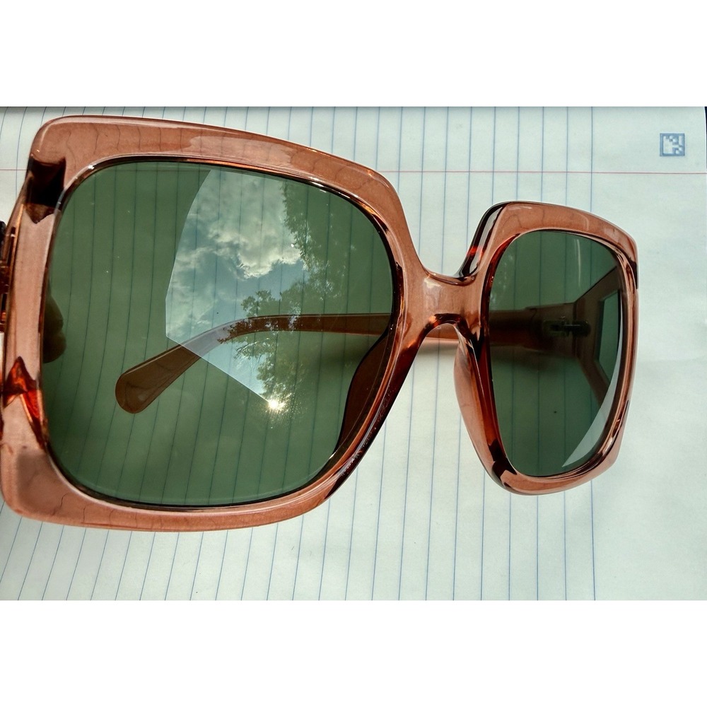 Allure Genesis NEW Sunglasses oversized F5236AG PURPLE TRANSLUCENT- Jackie O